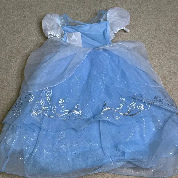 NWT - Disney - Cinderella - Girls Princess Sleeveless Dress - Size 3 - Picture 5 of 5